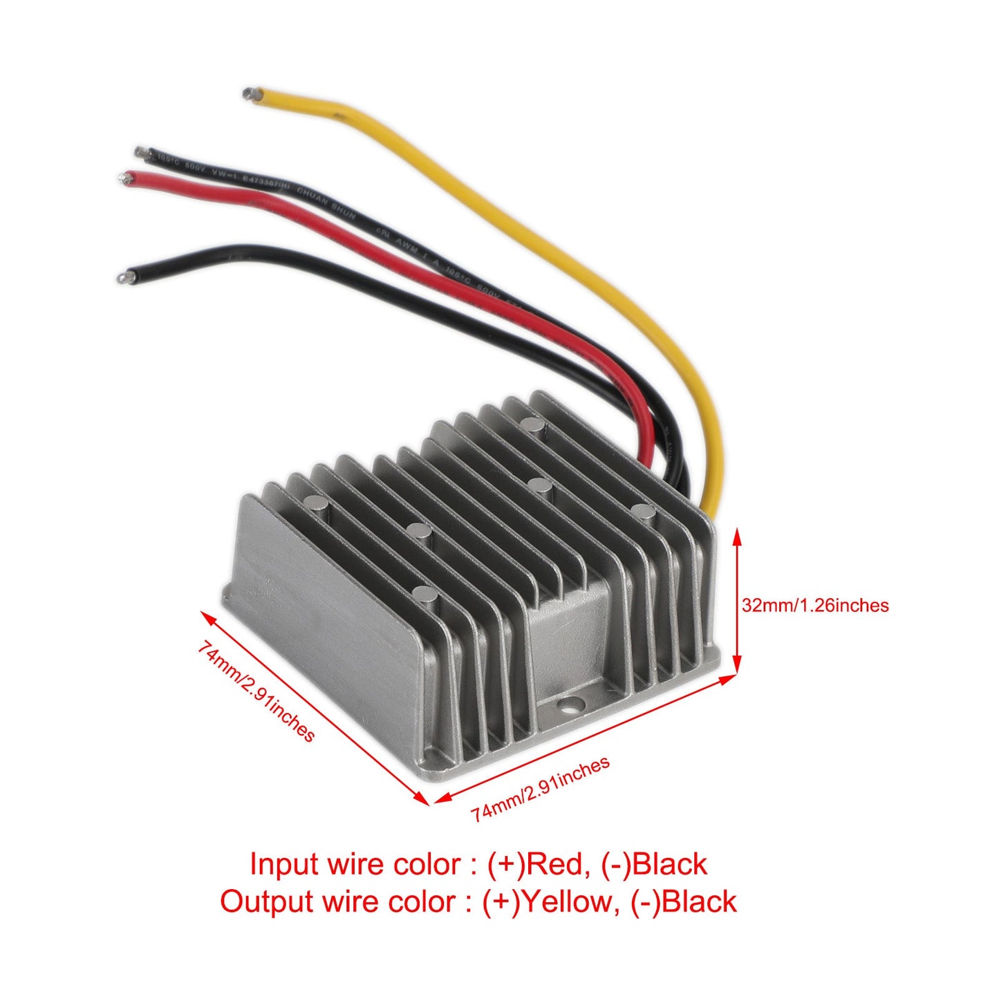 Impermeabile DC 12V/24V a 5V 150W 30A Regolatore del convertitore di alimentazione step-down