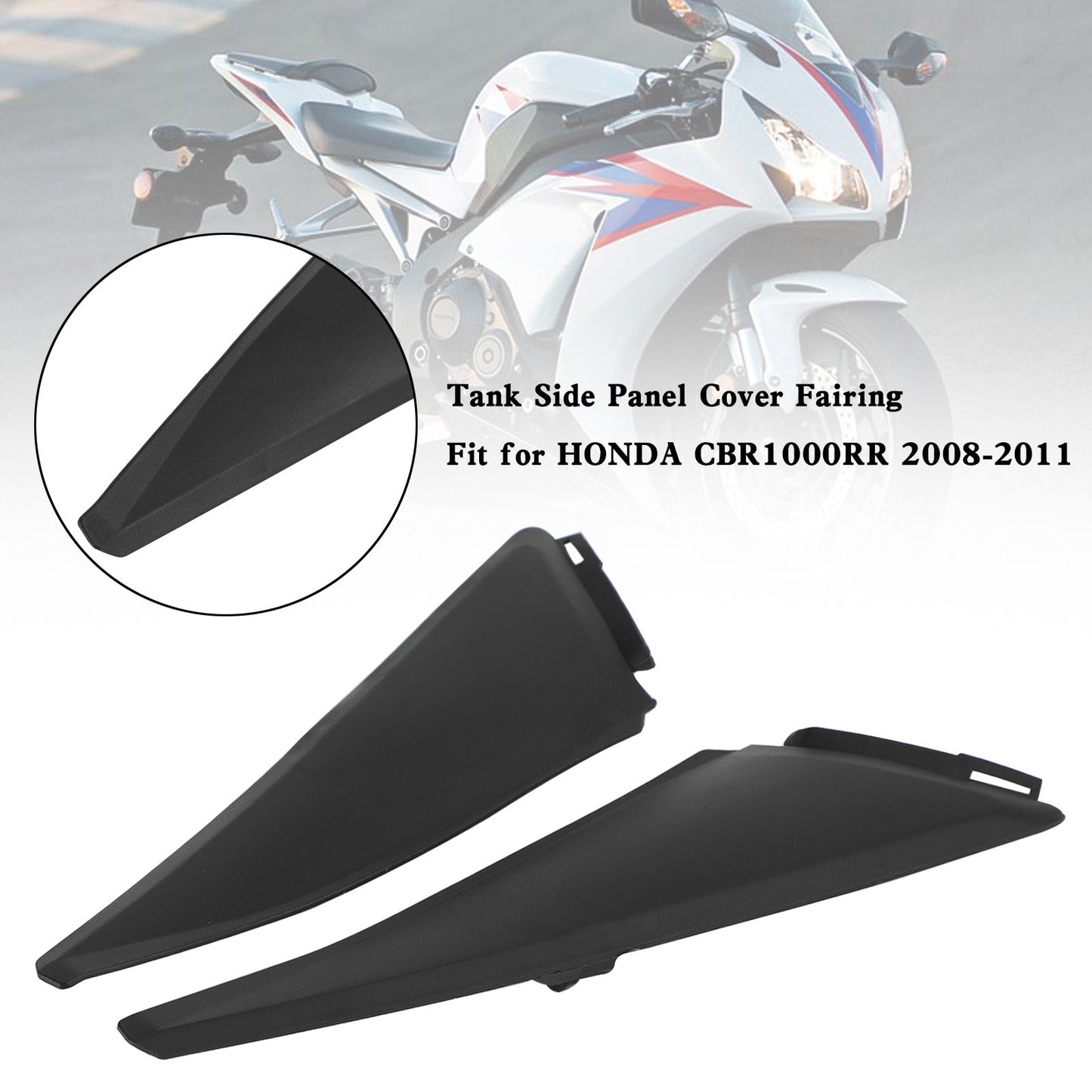 Honda CBR1000 RR 2008-2011 Serbatoio Sedile Laterale Rivestimento Pannello Carenatura Carena