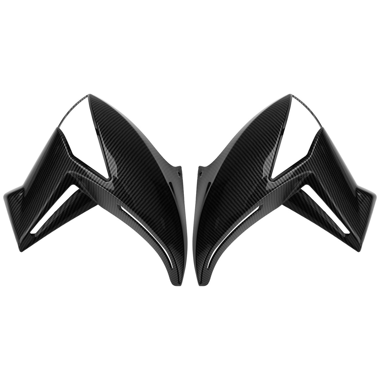 Lato anteriore del pannello di copertura del radiatore carenatura carenatura per KAWASAKI ER6N 2009-2011 generico