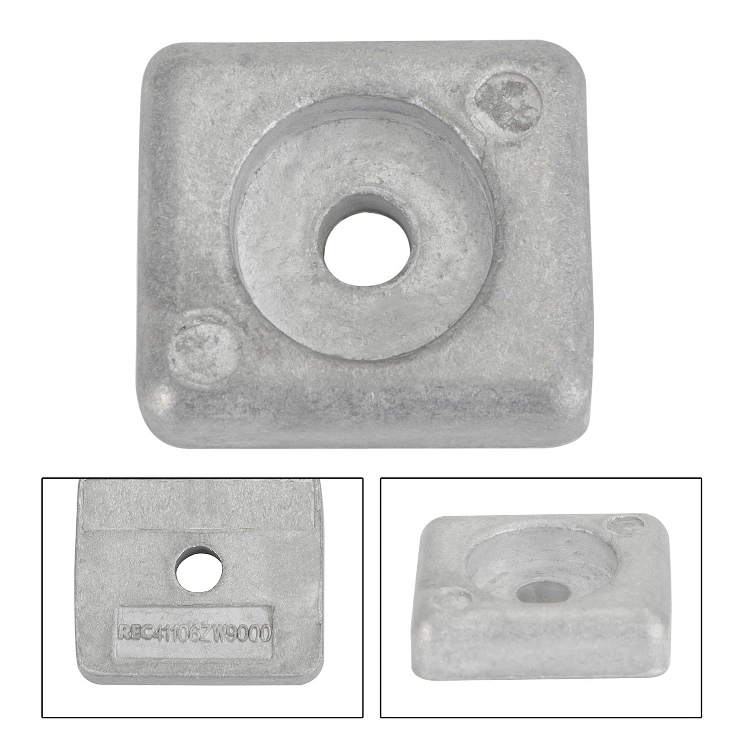 Blocco Anodo ALLUMINIO per Honda BF 8-50PS anodo sostituisce 41106-ZW9-000