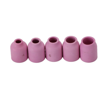 46Pcs Tig Gas Lens Collet Body Misura assortita Fit Tig Welding Torch Wp9 20 25