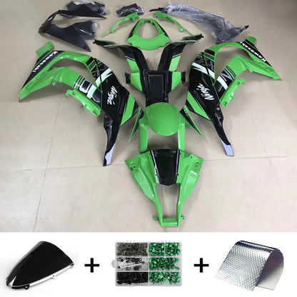 Amotopart Kawasaki ZX10R 2006-2007 Kit carena Carrozzeria Plastica ABS