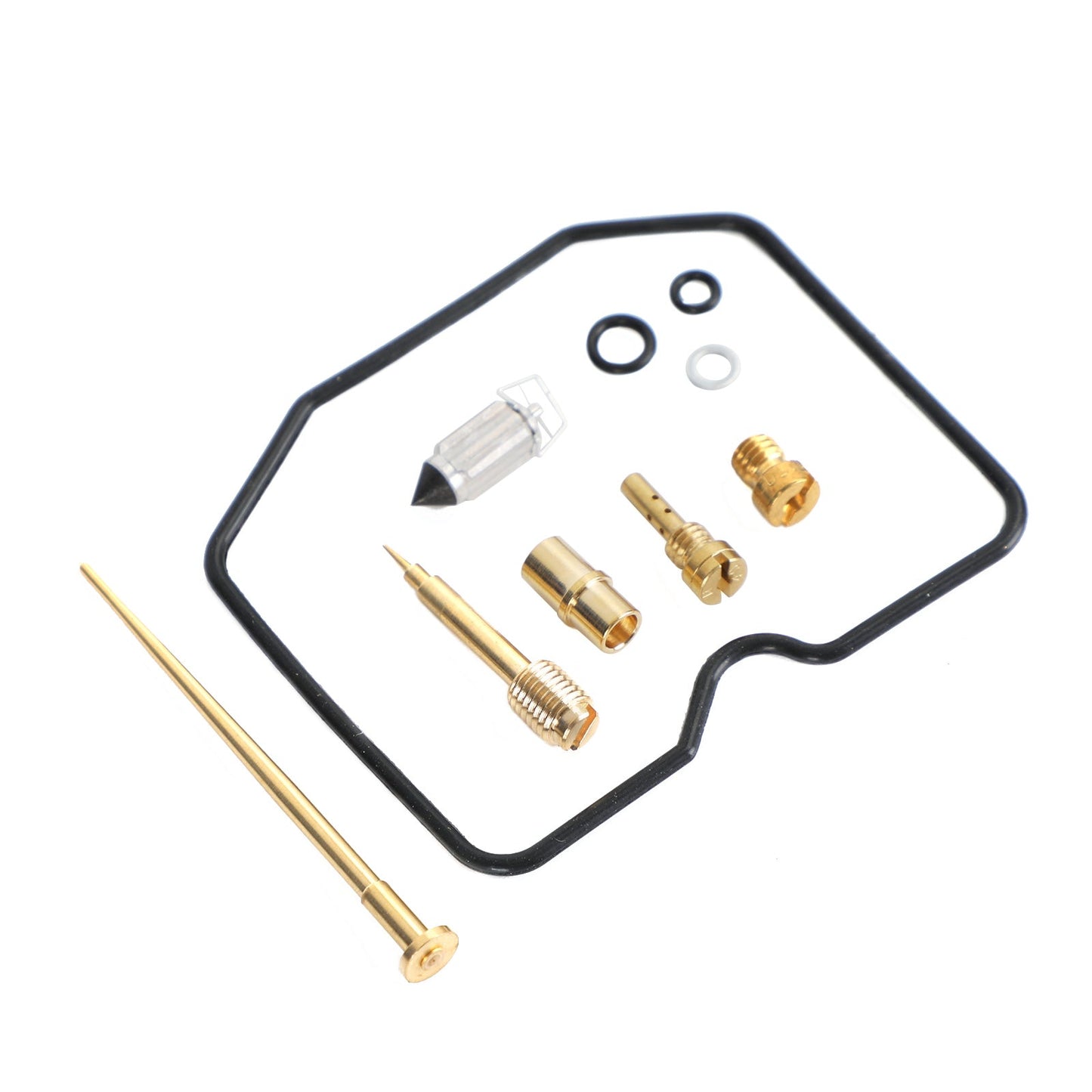Carburatore Carb Rebuild Kit adatto per Kawasaki KLR650 1987-2007 Dirtbike Generico