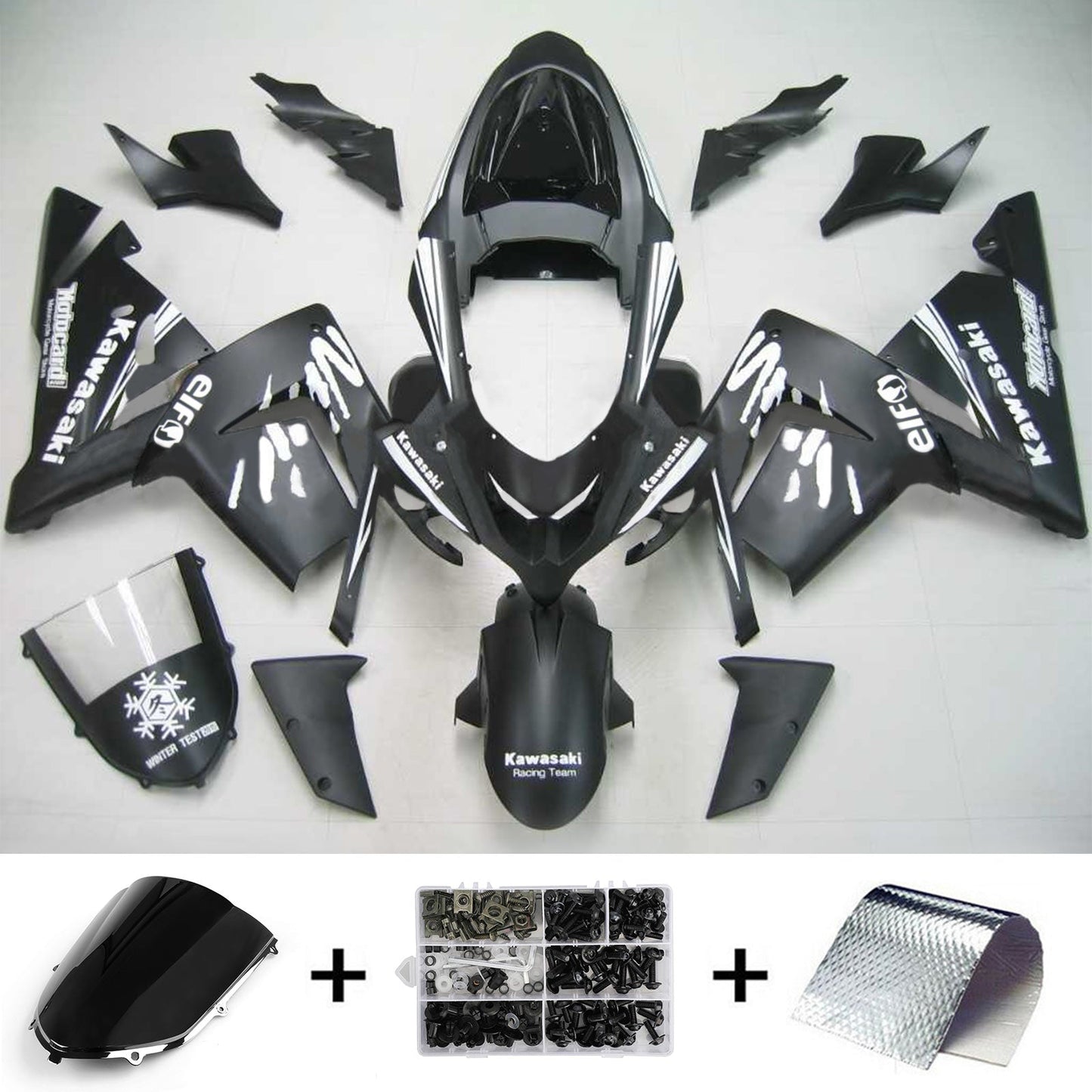 Kit carenatura per Kawasaki ZX10R 2004-2005 Generico