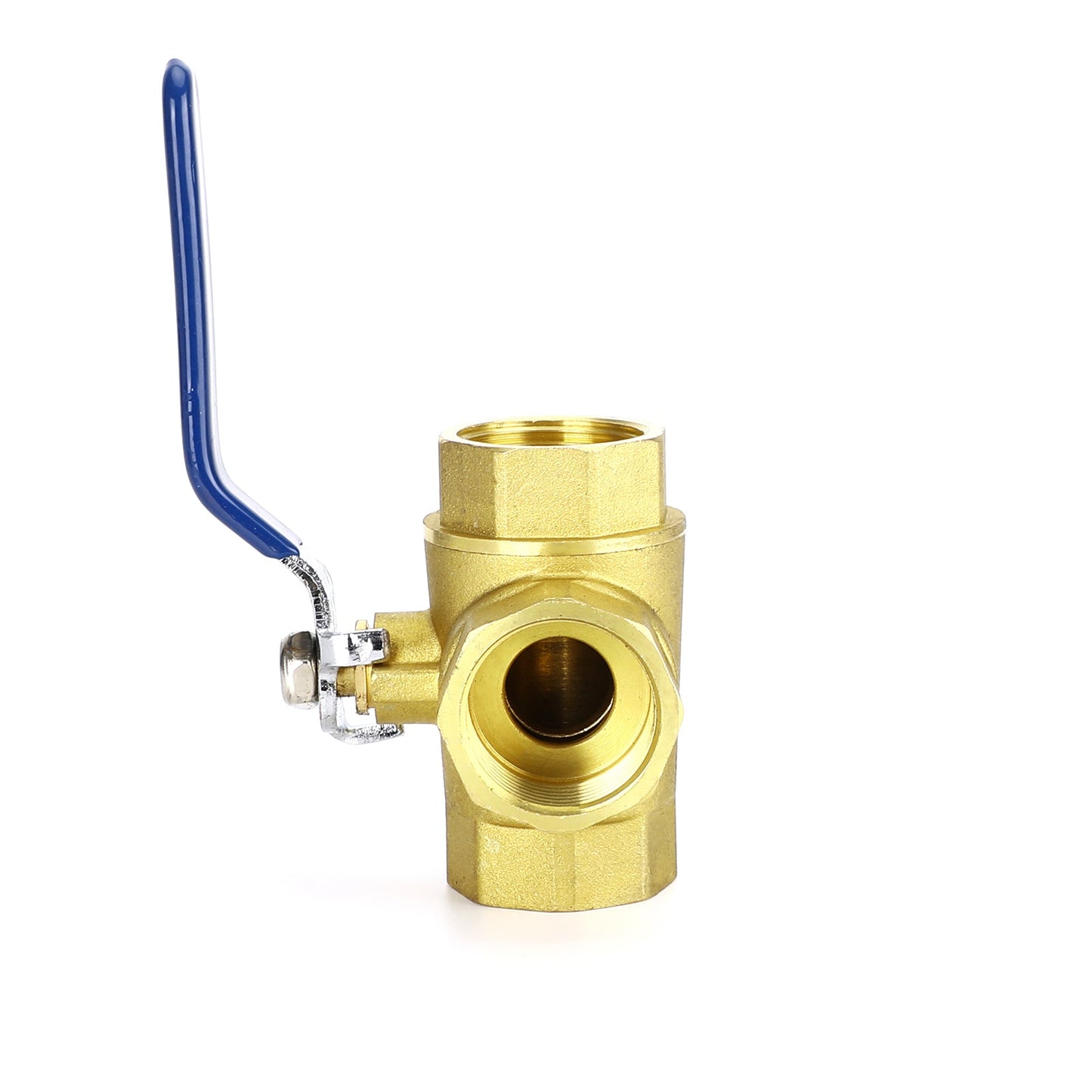 1" valvola a sfera femmina porta L 600 WOG NPT valvola a sfera in ottone filettato impianto idraulico