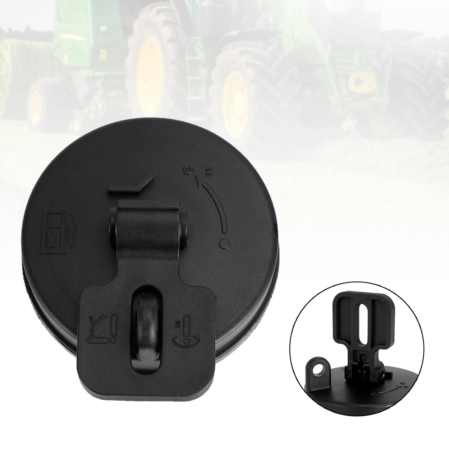 Adatto per escavatore John Deere Hitachi Volvo con chiusura del tappo del serbatoio dell'escavatore AT323462