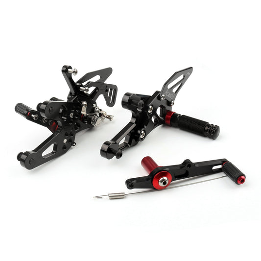 Pedane poggiapiedi CNC Racing Pedane arretrate per BMW S1000RR 2015-2018 Generico
