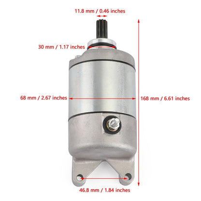 Motorino di avviamento Fit per Honda CBR 400 NC23 NC29 87-94 CB 400 F 89-91 CB 400 SF 92-98 Generico