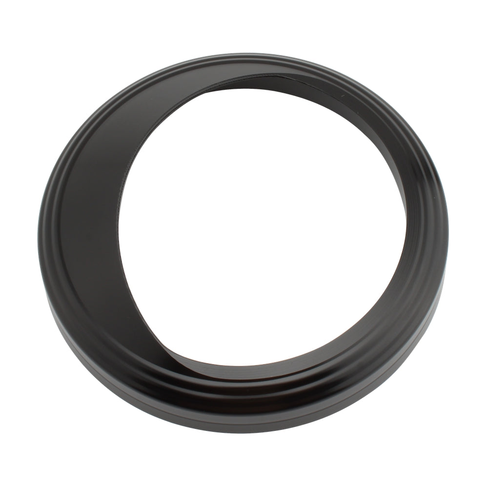 5" custodia tachimetro protezione coperchio contagiri per Glide Softail Fat Boy Fxst Silve