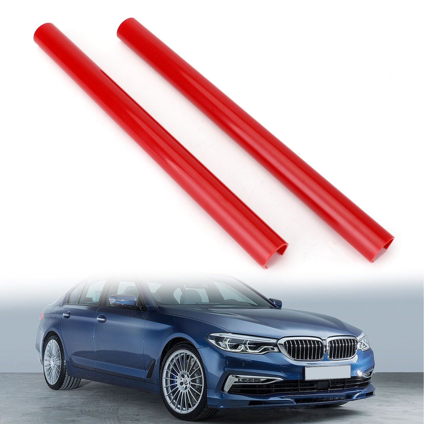 #B Colore Supporto Grill Bar V Brace Wrap Per BMW G01 G02 G05 G06 G07 G30 G38 Blu Generico