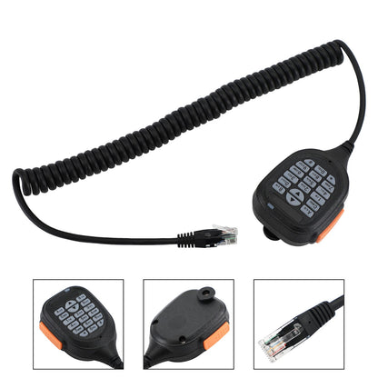 Altoparlante Mic Microfono Per Bj-218 Bj-318 Bj-282 25W Dual Band Mini Mobile Radio