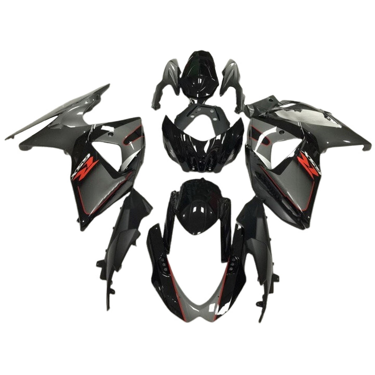 Kit carena iniezione Suzuki GSXR1000 K9 2009-2016 Carrozzeria in plastica ABS