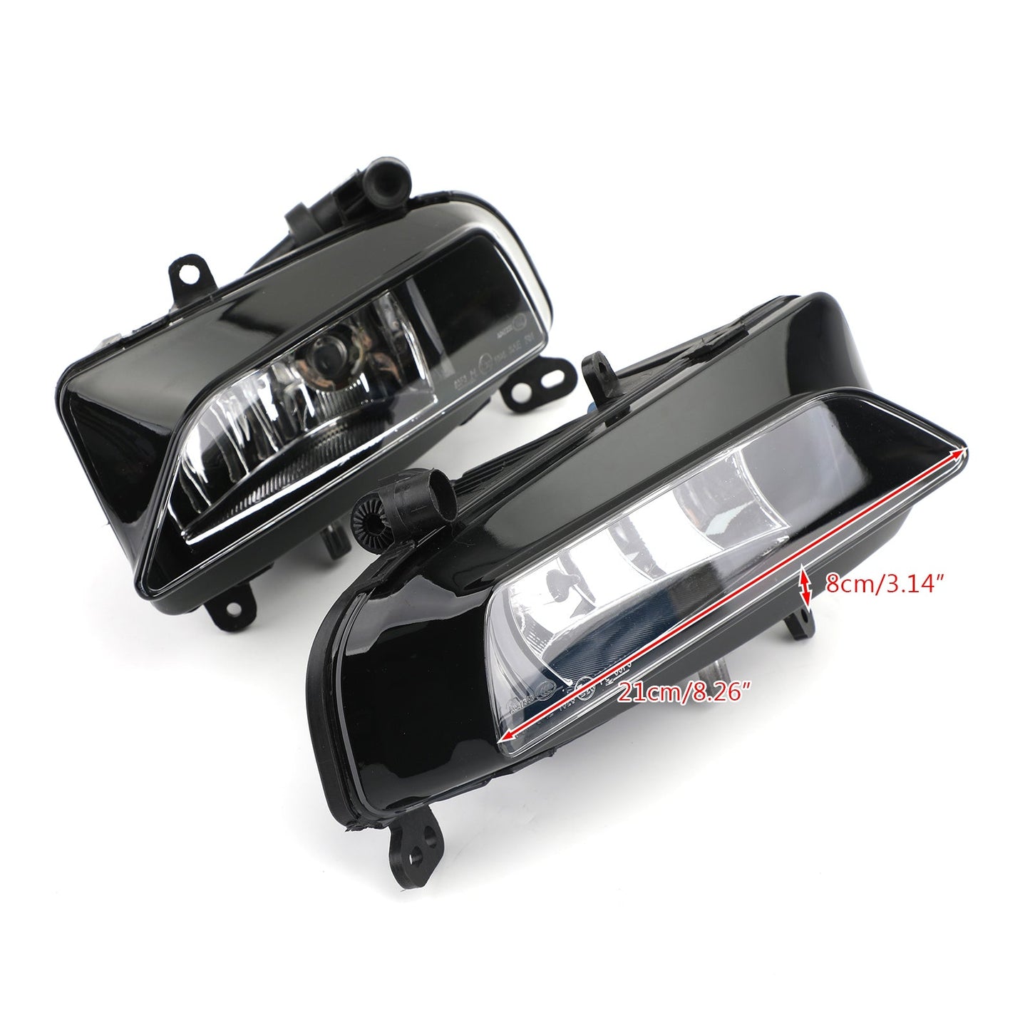 Coppia fari anteriori alogeni fendinebbia per AUDI S5 2013 2014 2015 2016 A5-S Line generico
