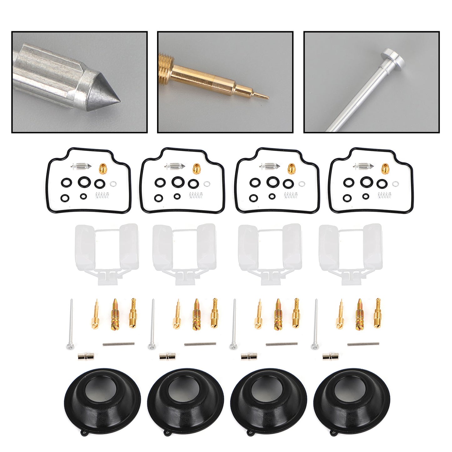 Kit di ricostruzione carburatore carburatore moto adatto per Honda NC36 CB400FOUR generico
