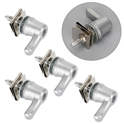 4X Bisaccia Leva di Bloccaggio Bulloni Dadi Set di Montaggio Adatto Per Touring 2001-2020 Generico