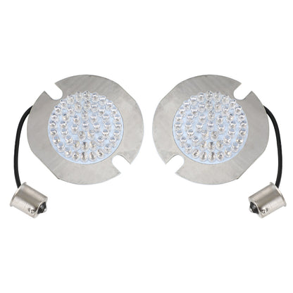 1156 lampadine a LED per indicatori di direzione stile piatto adatte per Touring Road King Softail generico