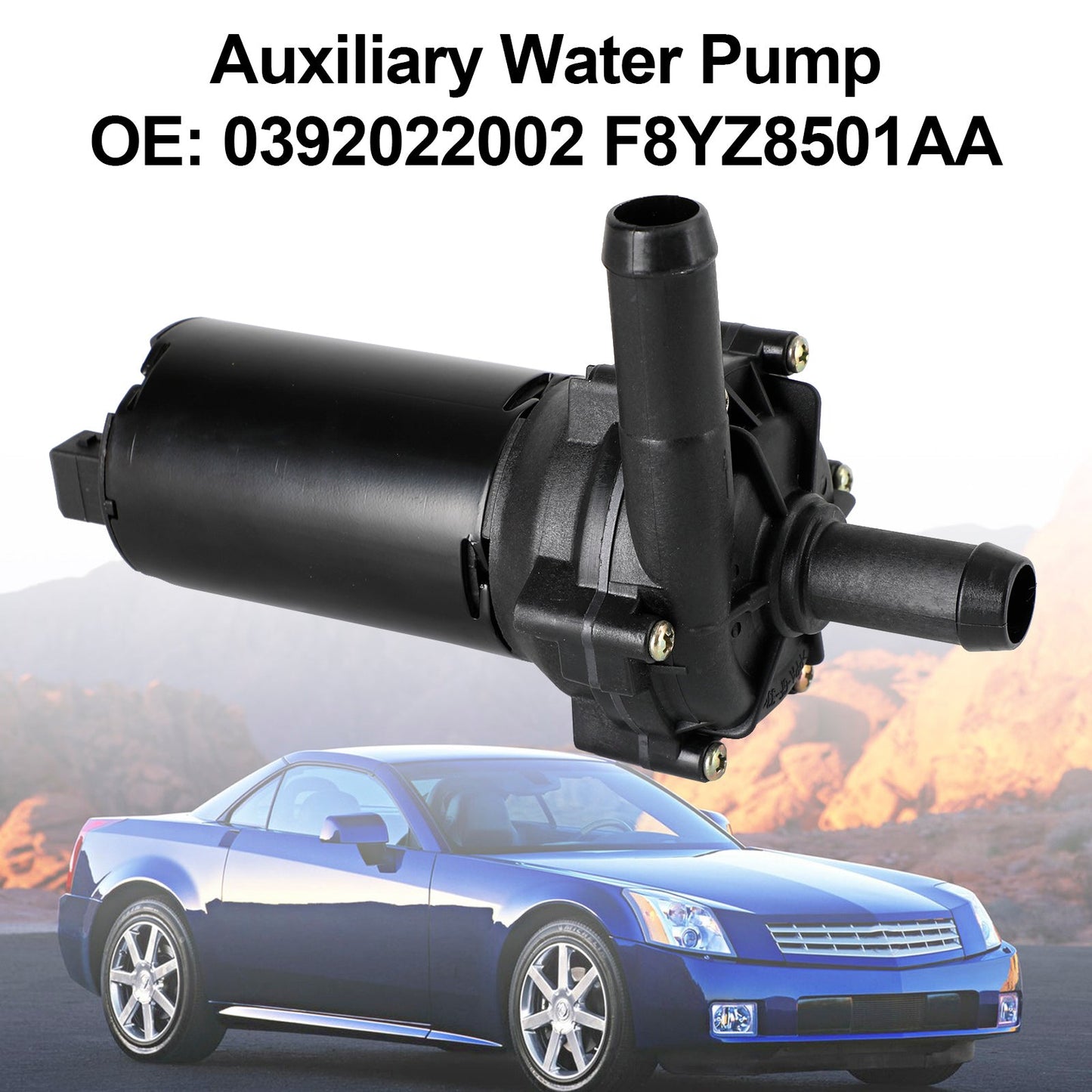 2006-2009 Cadillac STS XLR V Motore Elettrico Pompa Acqua Ausiliaria 0392022002 F8YZ8501AA