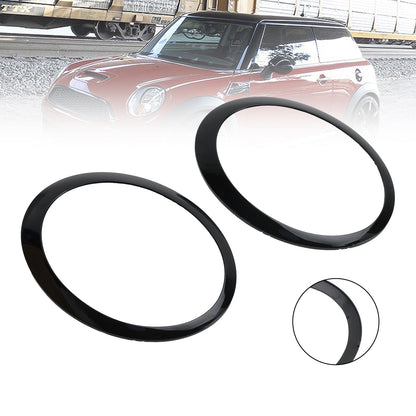 Mini Cooper One R50 R52 R53 2001-2006 2 pezzi Anello di rivestimento del faro