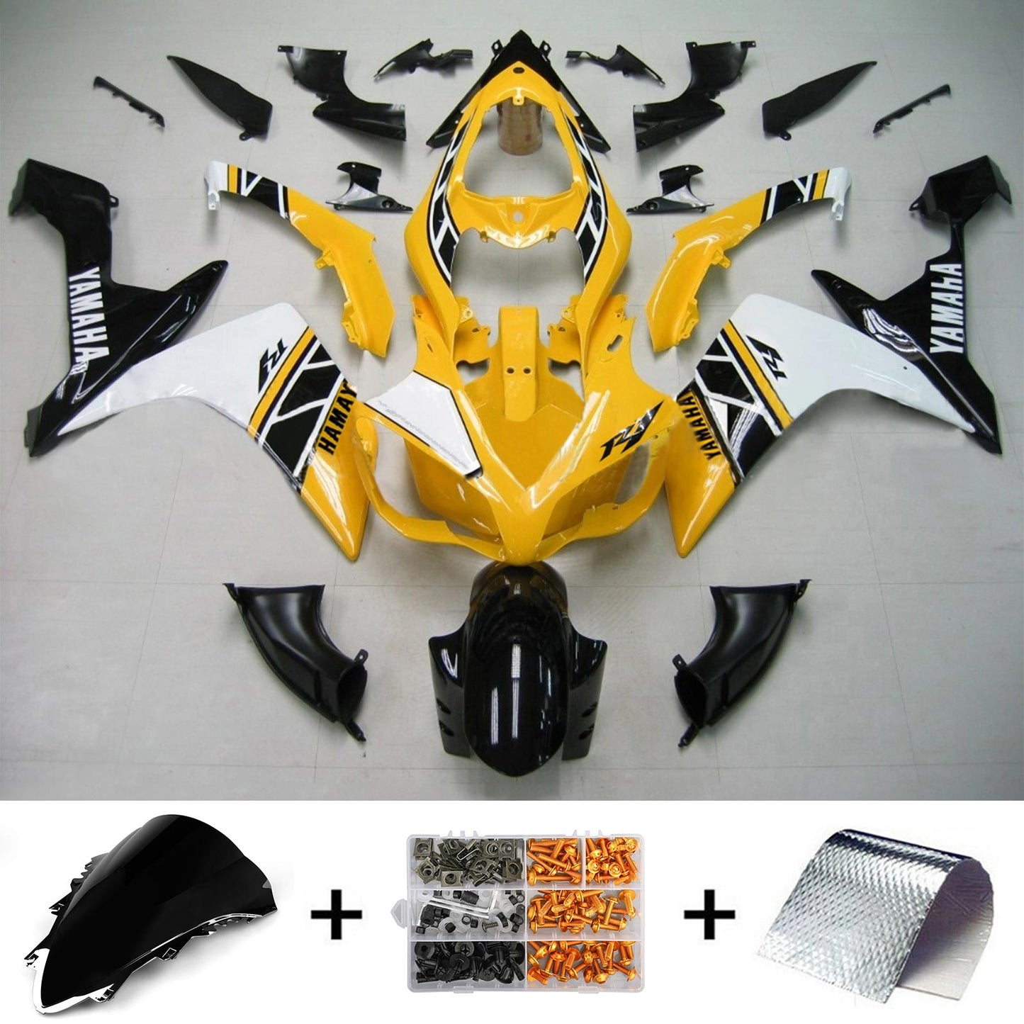 Amotopart Yamaha 2007-2008 YZF 1000 R1 Kit trigger