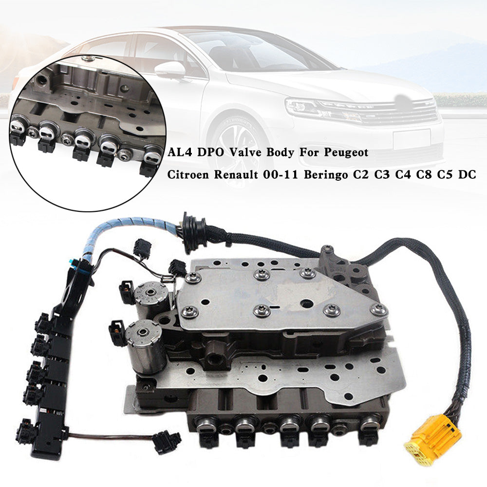 Corpo valvola AL4 DPO per Peugeot Citroen Renault 00-11 Beringo C2 C3 C4 C8 C5 DC
