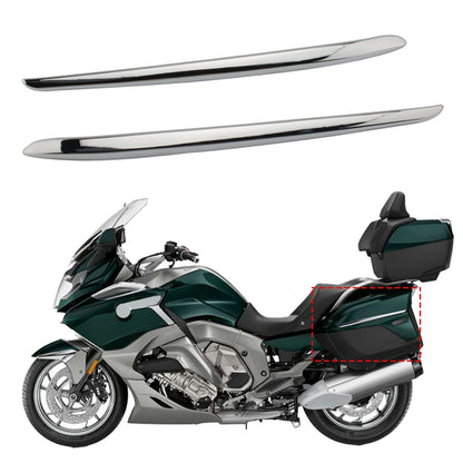 Chrome Side Panel Storage Box Placcatura Trim Strip per BMW K1600GTL 2011-2018 Generico