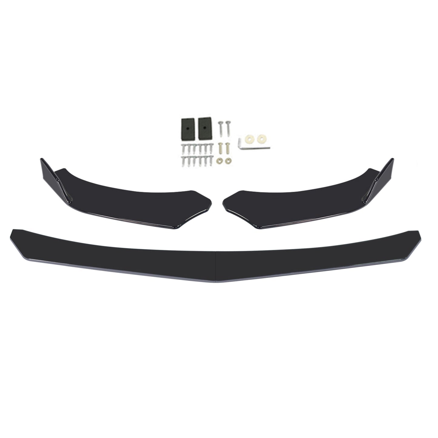 4PCS Kit corpo labbro paraurti anteriore universale Spoiler Fit GMC Honda Civic BMW Benz