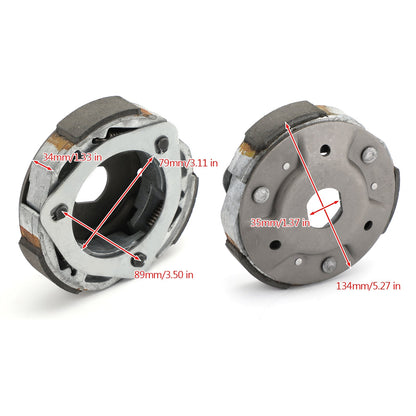 Portapattini frizione a bagno d'olio con molle per Honda NSS PS CN CH FES 250 SH300 Generico