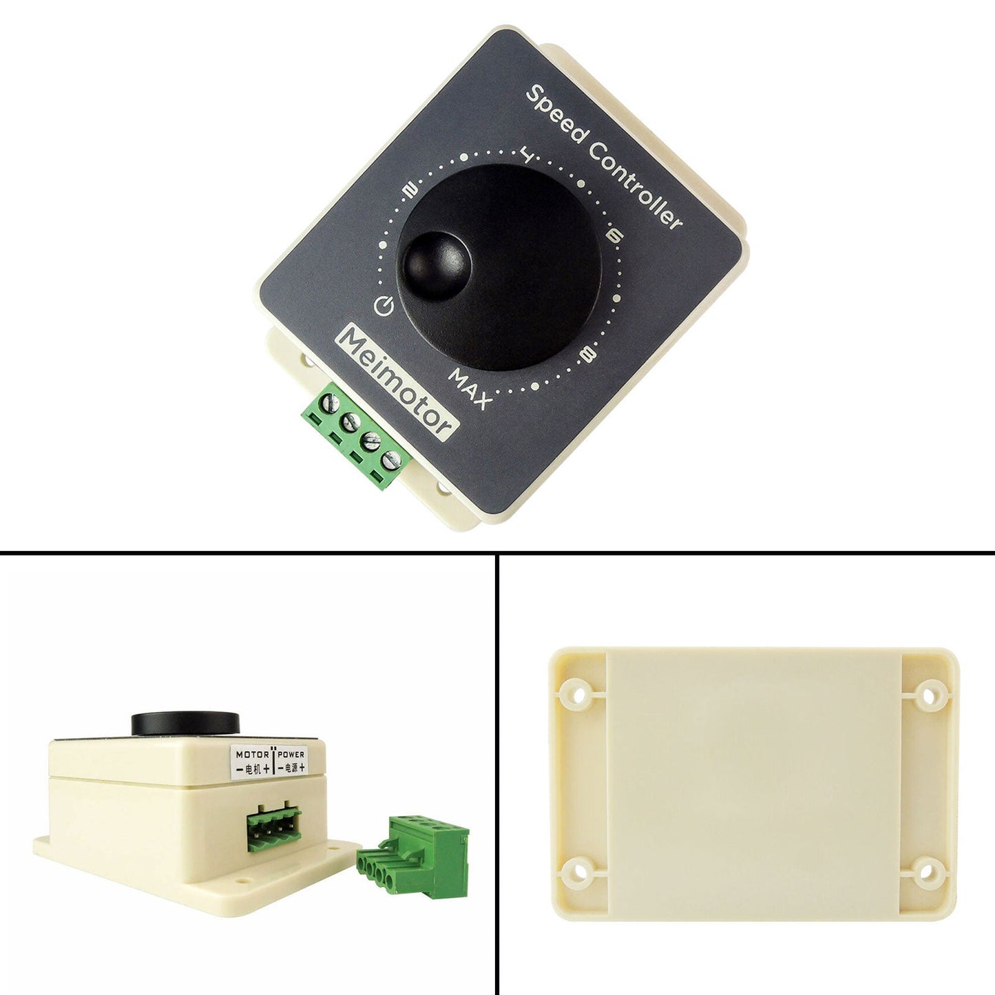 DC 10-60V 10-20A Modulatore di larghezza di impulso PWM Regolatore di velocità del motore CC impermeabile