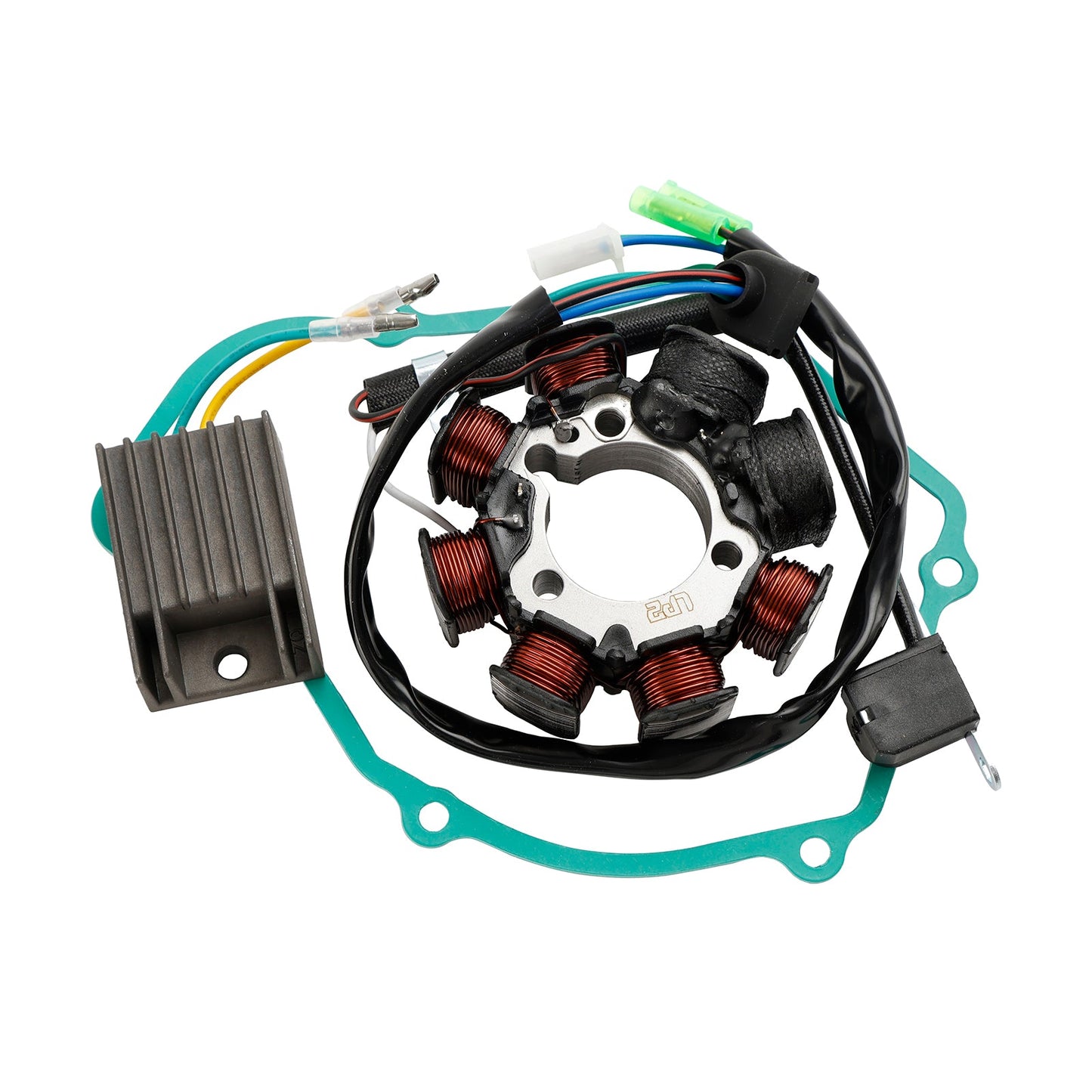 Regolatore e guarnizione dello statore del generatore per Honda 1985 ATC250R A - 31120-HA2-671