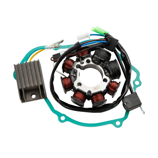 Regolatore e guarnizione dello statore del generatore per Honda 1985 ATC250R A - 31120-HA2-671