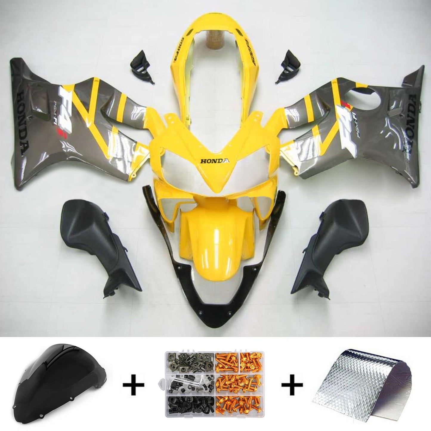 Amotopart Honda CBR600 F4i 2004-2007 Set di travestimento