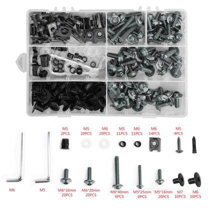 Carenatura Bullone Kit Carrozzeria Vite Per Honda CBR 600 900 919 954 1000 RR 1100XX TI Generico