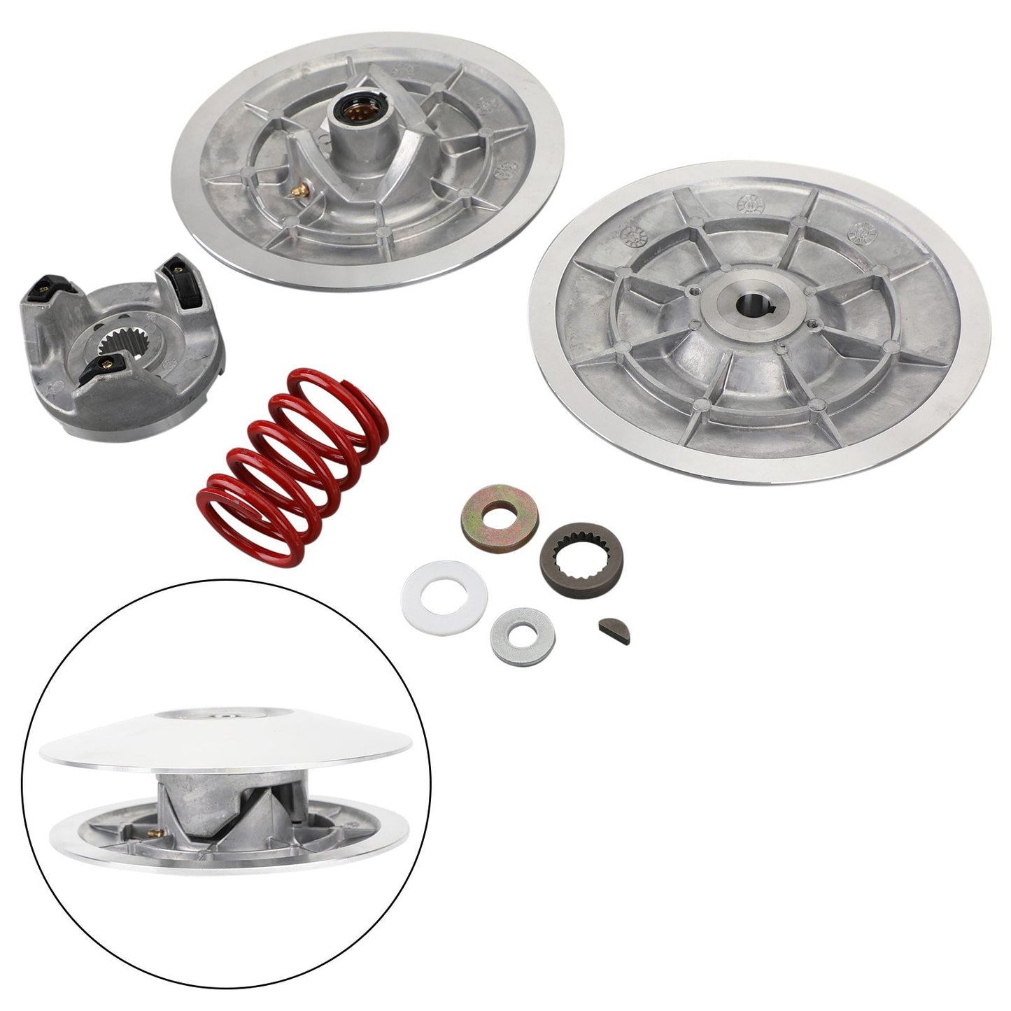 Frizione guidata secondaria per carrello da golf Yamaha G2 G8 G9 G11 G14 G21 G28 1985-2007 Generico