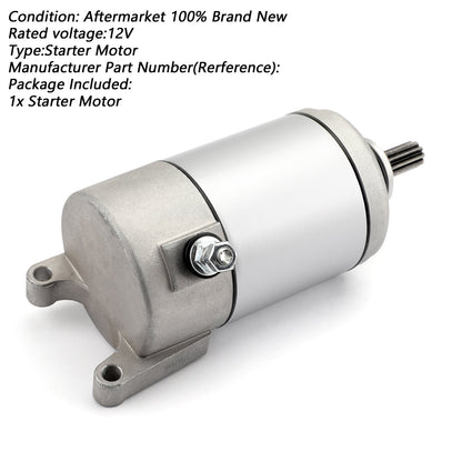 ATV Motorino di Avviamento Per YAMAHA 350 YFM35 YFM35F TFM35G GRIZZLY 07-17 3HE-81890-00 Generico