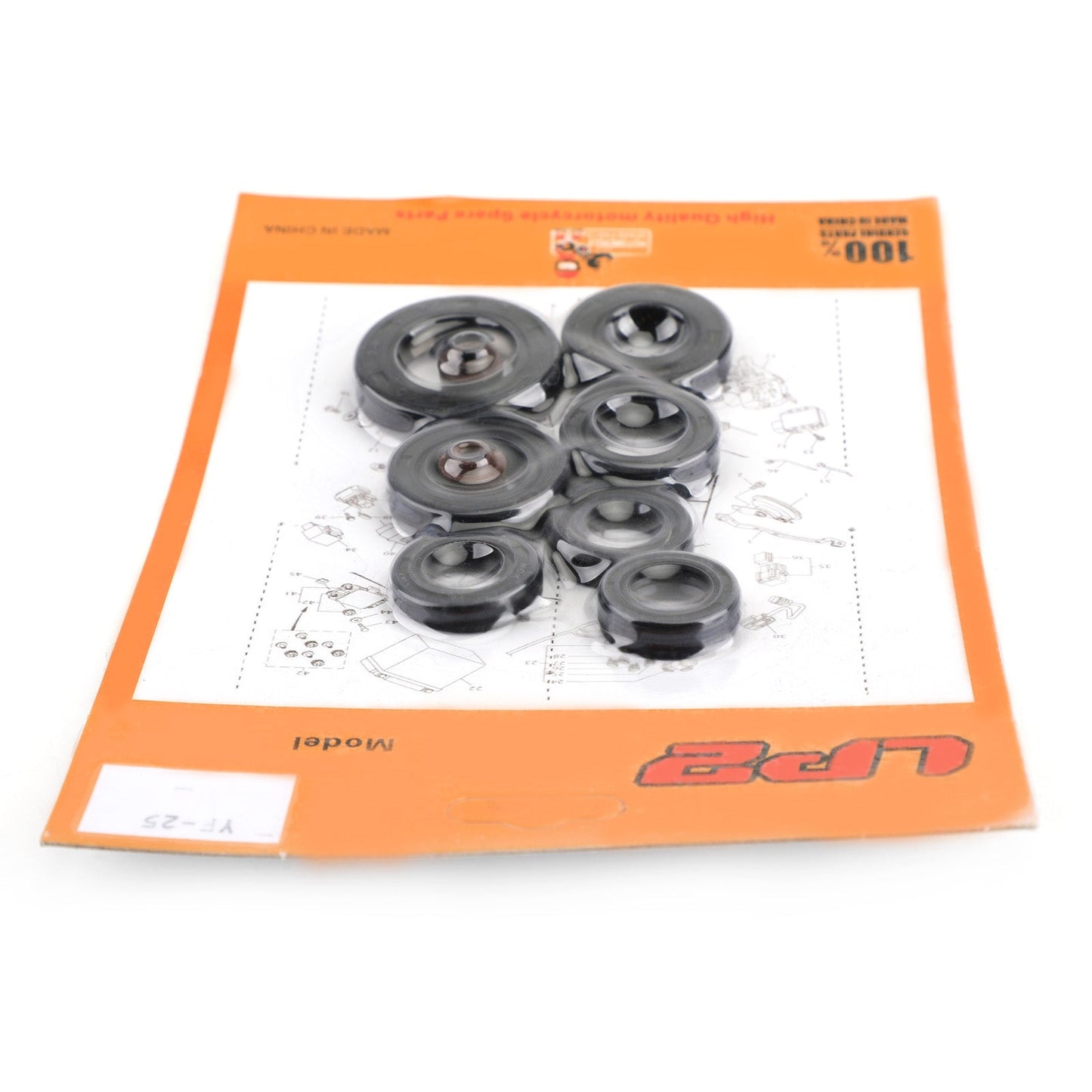 Kit guarnizioni olio motore Set 9 pezzi guarnizioni per Honda XL200R XL185 XL185S 1979-1993 Generico