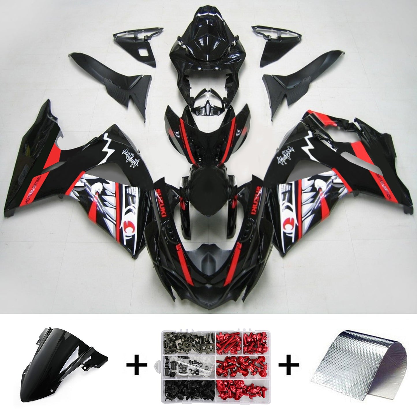 Kit carenatura Suzuki GSXR1000 2009-2016