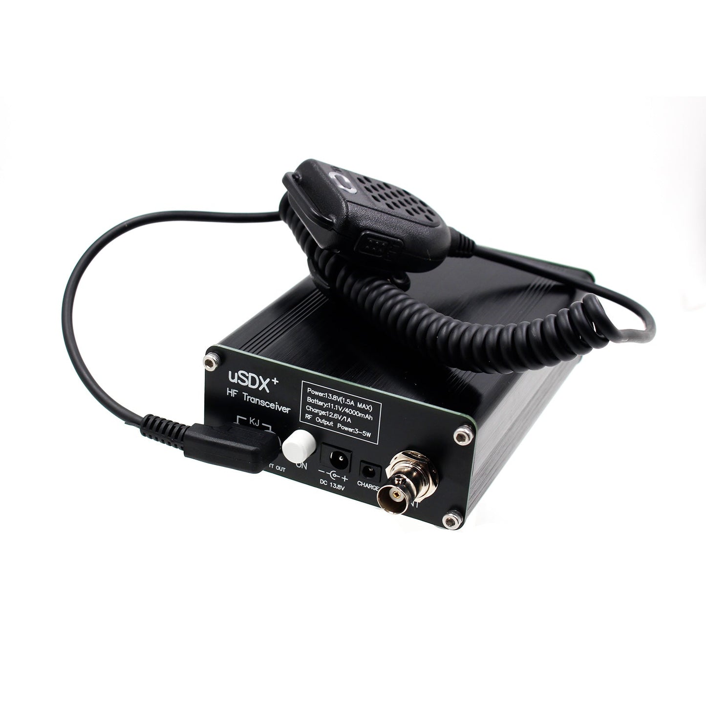 NUOVO Ricetrasmettitore HF USDX + HF Ham Radio QRP Ricetrasmettitore CW 3W-5W All Mode 8 Band