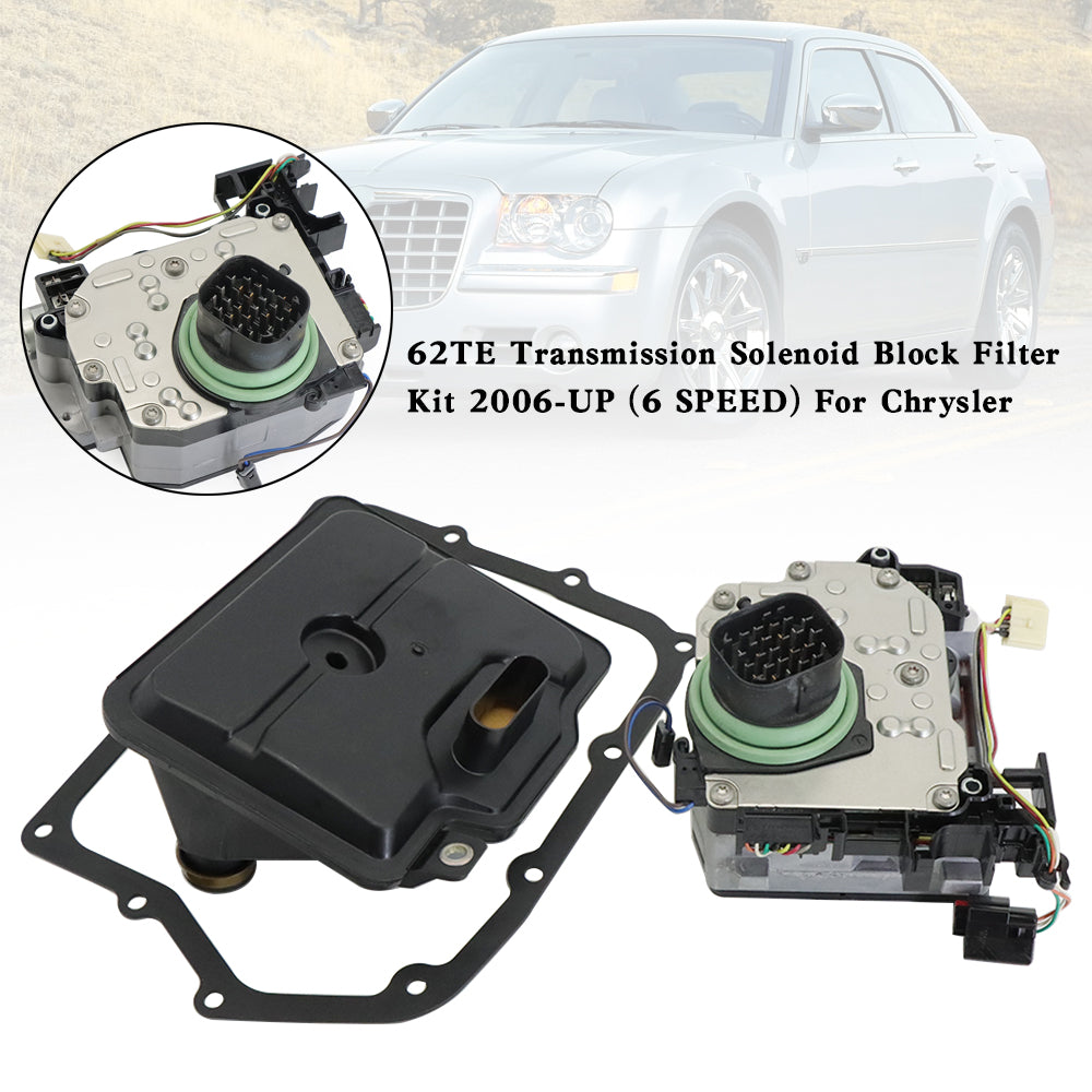 Kit filtro blocco solenoide trasmissione Dodge RAM Promaster 1500/2500/3500 62TE 2013-2018 (6 VELOCITÀ)