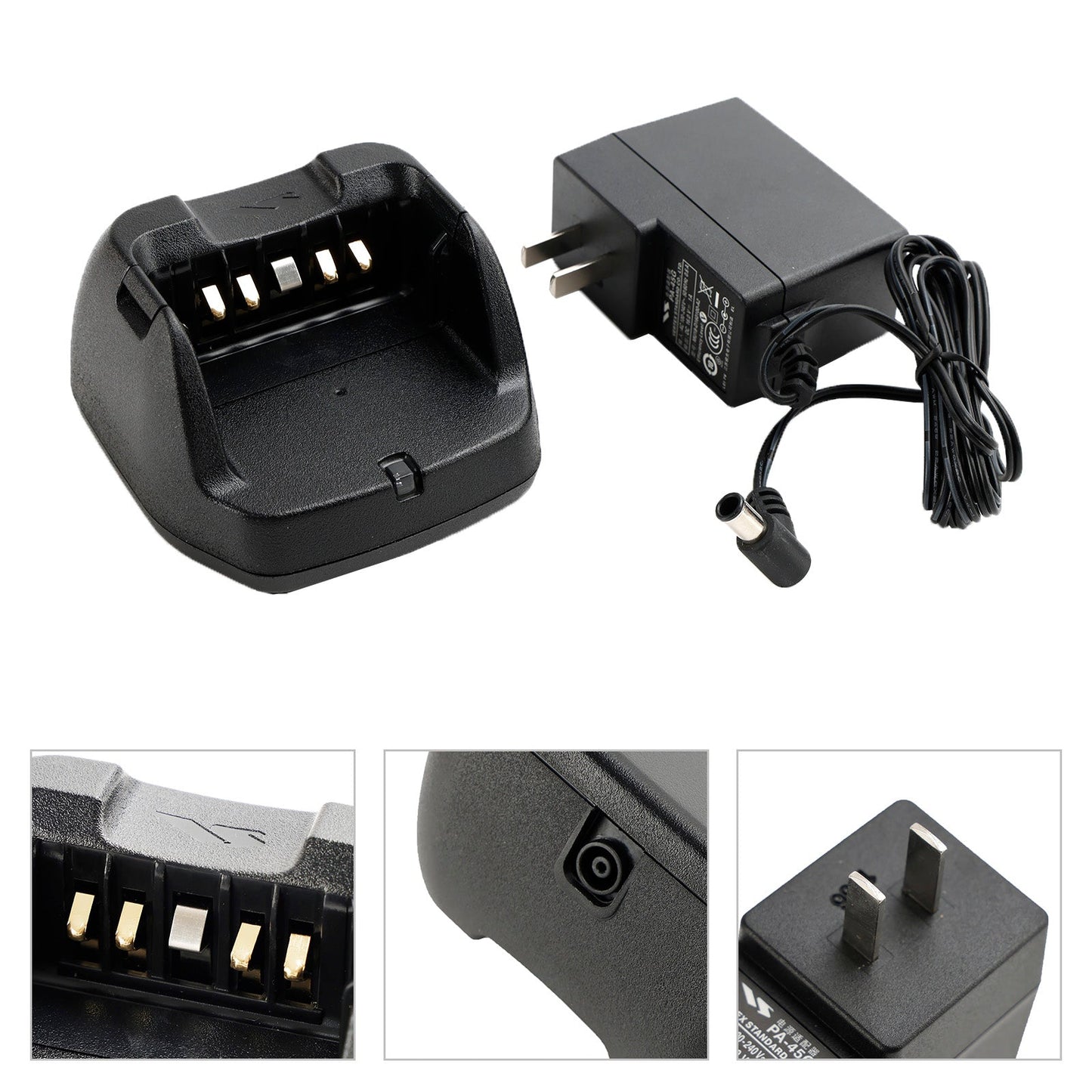 Caricabatterie CD-49 FNB-112LI Dock rapido rapido per batteria per Vertex VX450 VX459 VX451 US