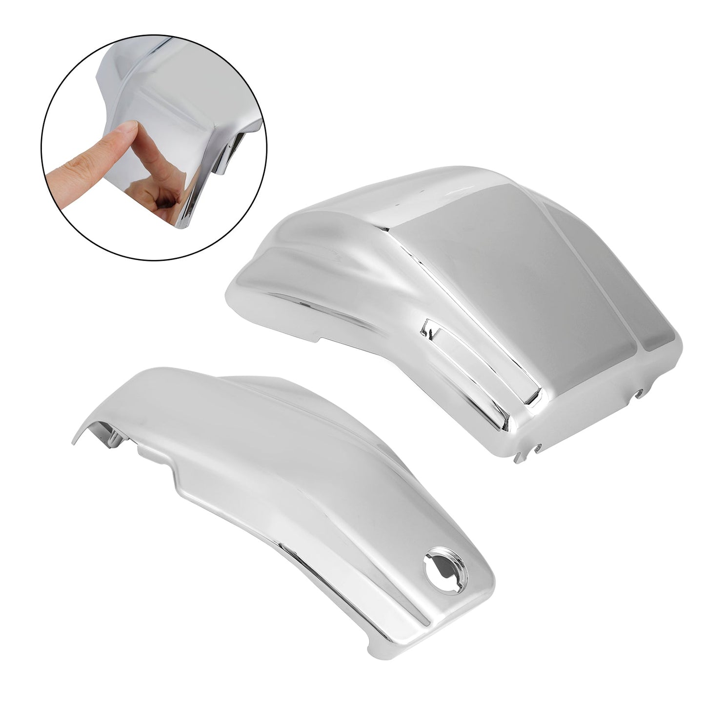 Coperchio laterale batteria Yamaha V-STAR 1100 XVS1100 Classic 1999-2011