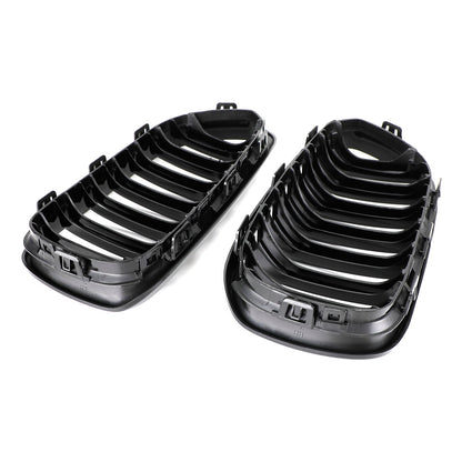 BMW Serie 1 F20 F21 2015-2017 Griglia doppio rene anteriore nero lucido