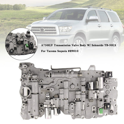 2003-2008 Toyota 4Runner 5 SP R/4WD 4.0L 4.7L A750E/F Trasmissione Corpo Valvola W/Solenoidi TB-50LS
