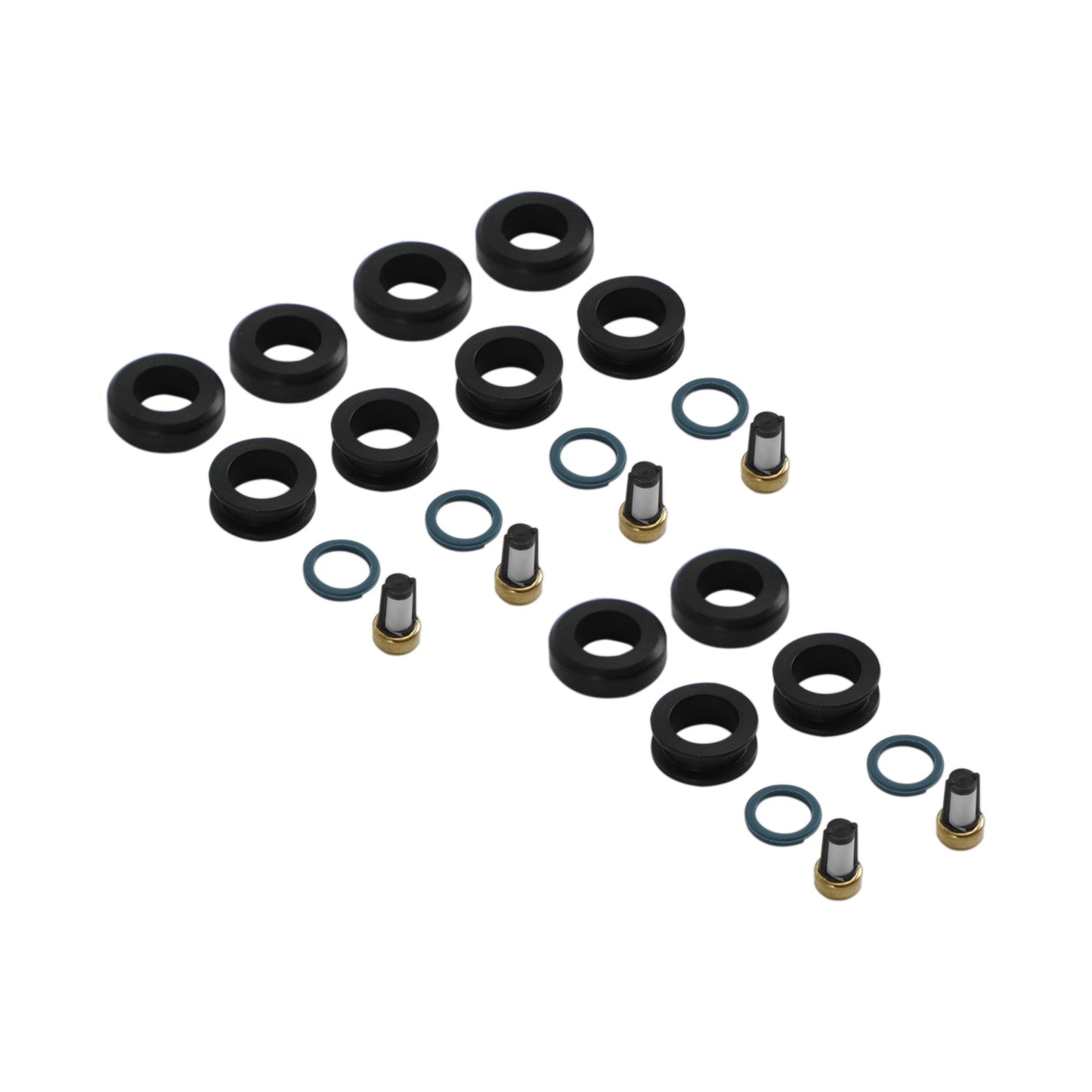 Kit O-ring di tenuta iniettori carburante 6PCS MD164888 adatto per Mitsubishi 3000GT INP-014