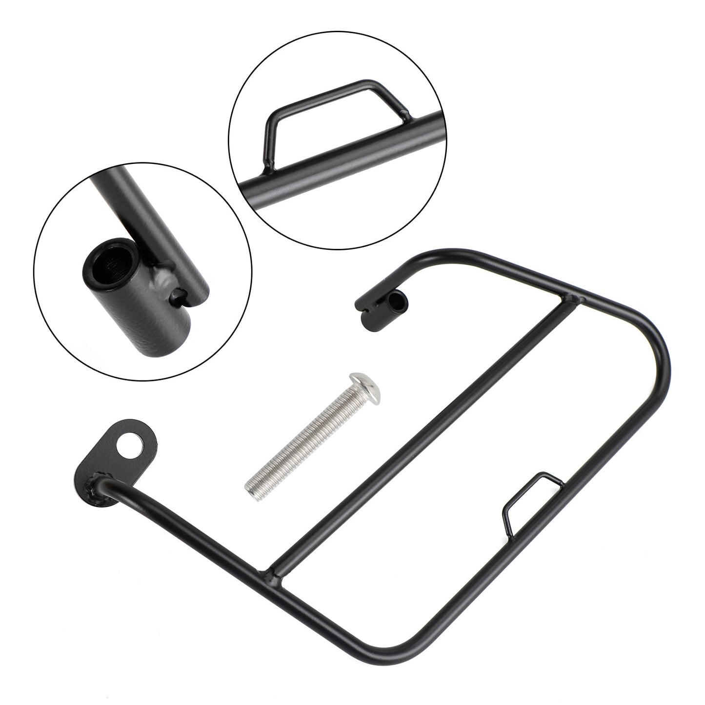 HONDA Super Cub 125 2018-2022 2021 Staffa di montaggio supporto borsa nera