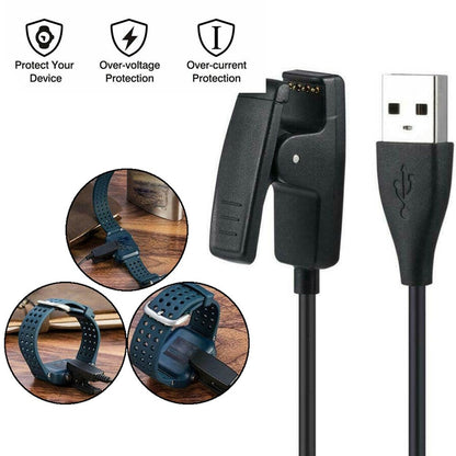 Caricabatterie Cavo dati di ricarica USB per Garmin Watch Approach G10/S20/Vivomove HR
