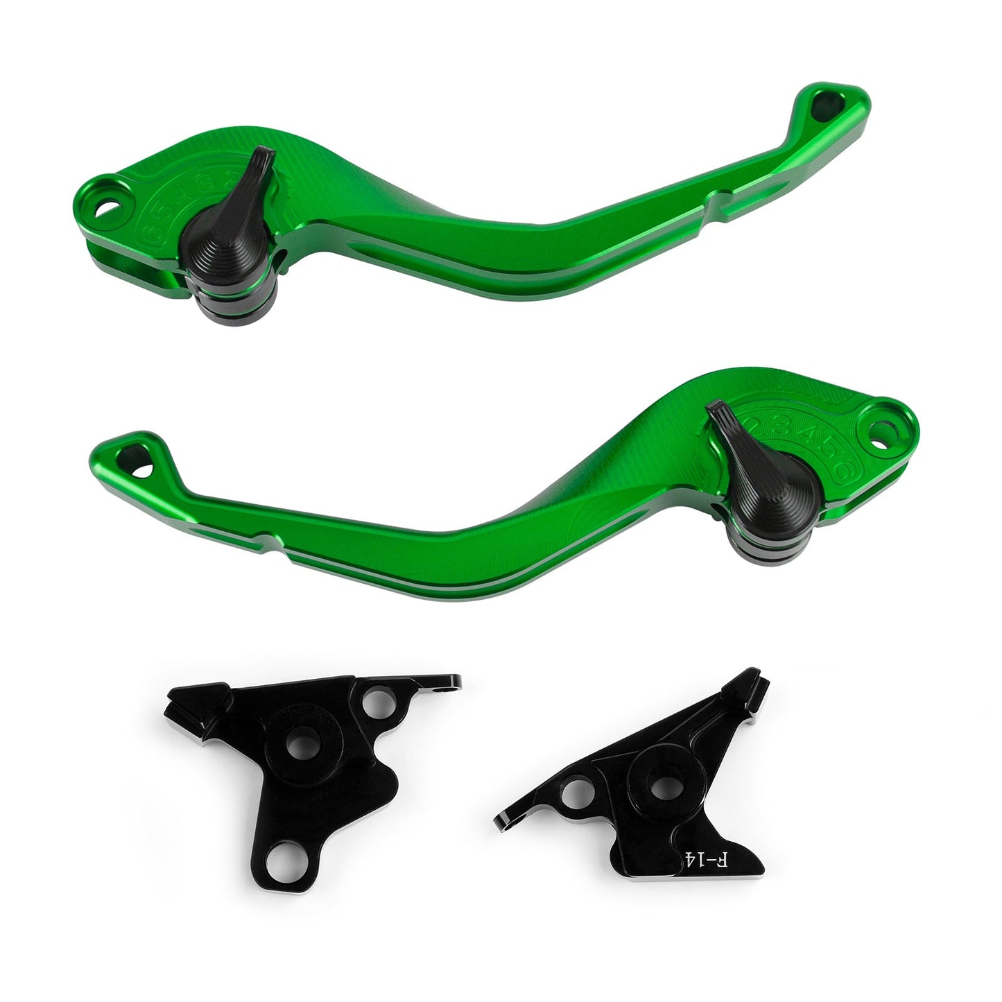 Kawasaki ZRX1100 ZZR1200 ZX7R ZG1000 Leva freno frizione corta CNC