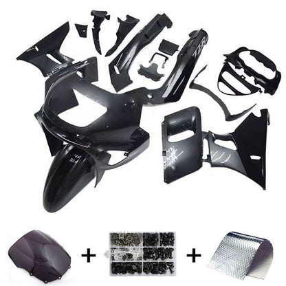 Amotopart Kawasaki ZZR400 1993-2007 ZZR600 1998-2003 Kit carena Carrozzeria Plastica ABS