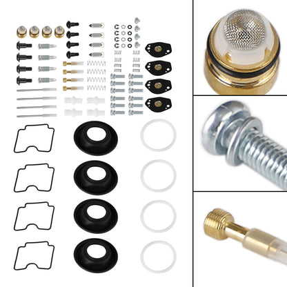 Suzuki DRZ400 DRZ400E DRZ400S DRZ400SM 4X Carburatore Ricostruzione Kit di Riparazione