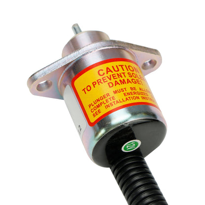 6670602 Elettrovalvola di arresto carburante per caricatori Bobcat 463 553 S70 S100 12V