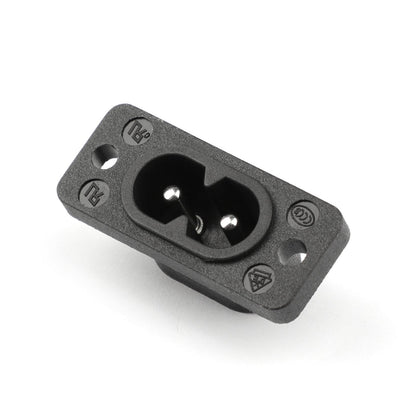 5PCS IEC320 C7 2 pin femmina presa di corrente con interruttore 2.5A 250V per barca AC-20A
